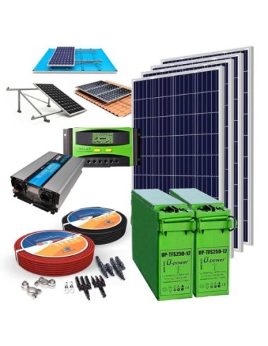 Kit Solar 12V 600W/h