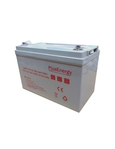 Batería solar GEL 150Ah / 12v PlusEnergy TPG150