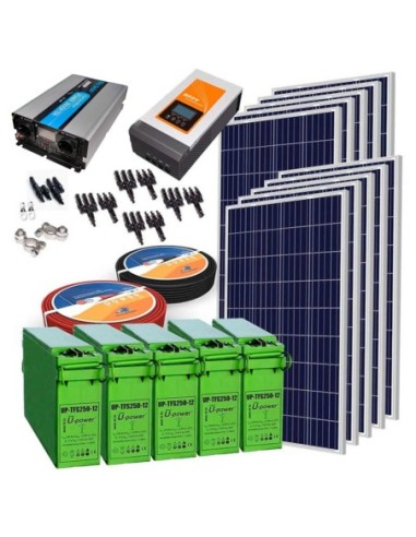 Kit Solar 12V 1500W/h