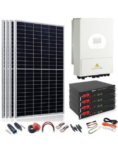 Kit Solar 48v 6300w Híbrido Trifásico 380V con Batería Litio