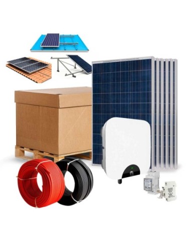 Kit solar HuaWei 3000wh Autoconsumo Inyección a RED