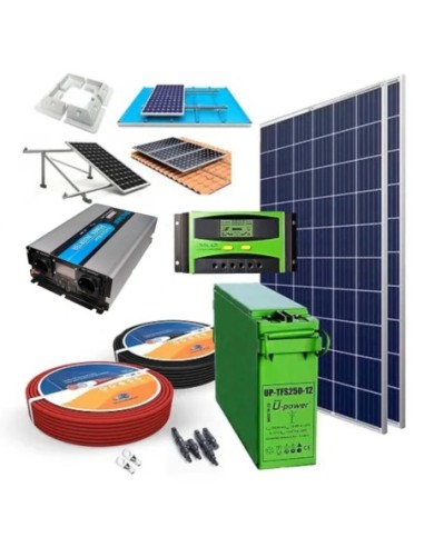 Kit Solar 12V 300W/h