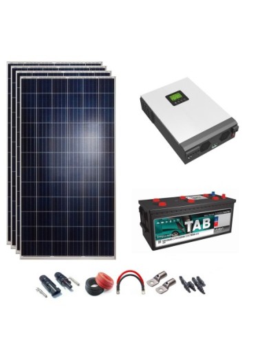 Kit Solar 48v 1200w Inversor Híbrido