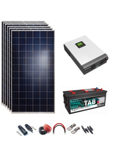 Kit Solar 48v 1620w Inversor Híbrido