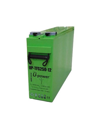 Batería solar AGM 250h / 12v U-POWER TFS-250