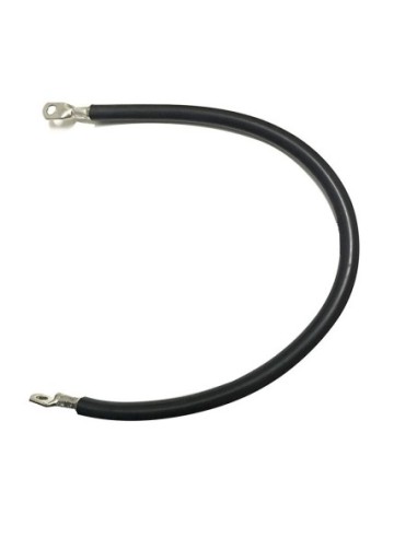 Cable Negro con terminales eléctricos Tubular 35mm²