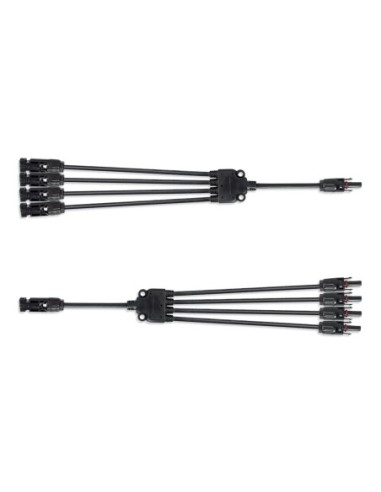 Juego de Conectores MC panel solar PV 4N1 Flex con cable