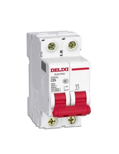 Interruptor Automatico Magnetotermico 6A 10A 16A 25A 40A 2P