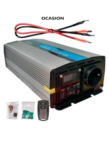 (Reacondicionado) Inversor solar 1000w 12v