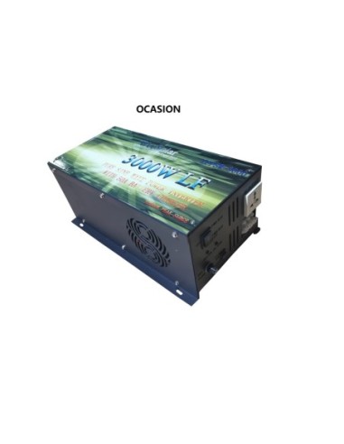 (Reacondicionado) Inversor solar 3000w 12v Onda pura